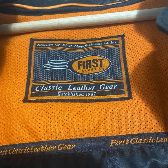 First Classics Breakout Star Womens Reflective Leather Moto Jacket - Small - Picture 3 of 10